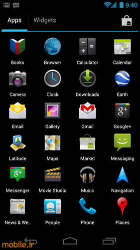 Android 4 UI