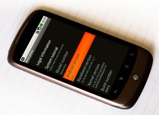 Android 2.2 on Google Nexus One