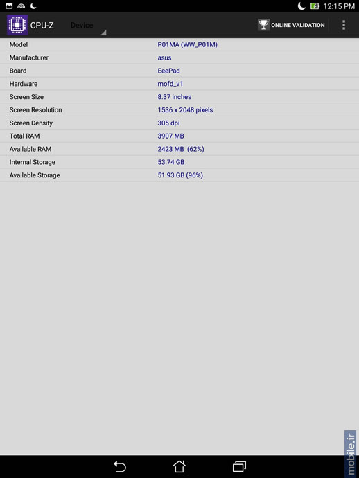 Asus ZenPad S 8.0 - ایسوس زن پد اس 8.0