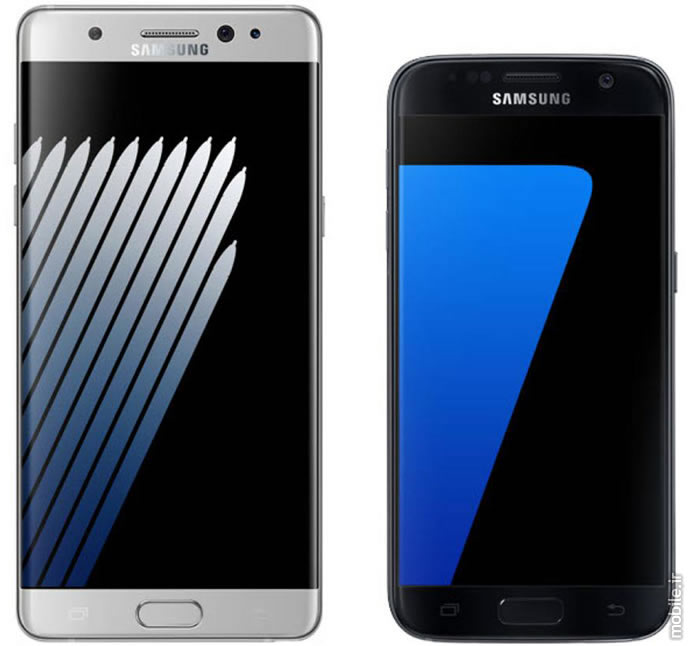 samsung galaxy note7 and galaxy s7