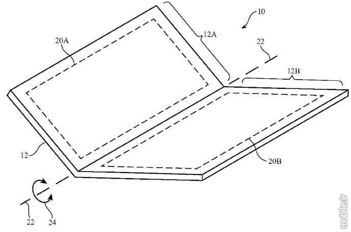 apple foldable iphone using carbon nanotube printed circuits patent