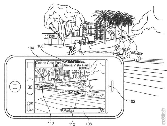 Apple augmented reality mapping system patent