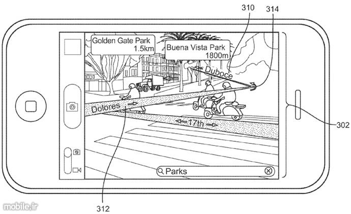 Apple augmented reality mapping system patent