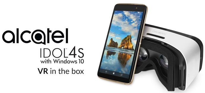 introducing alcatel idol 4s with windows