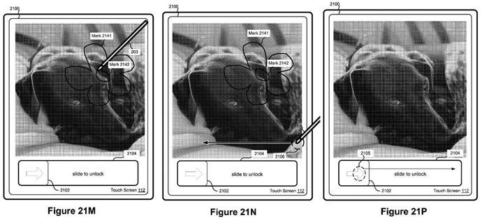 apple pencil working with the iphone patent application