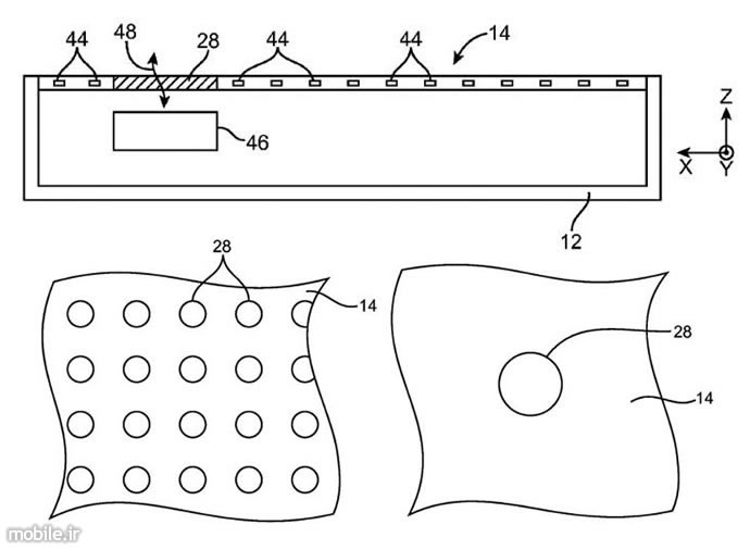 apple edge-to-edge displays with openings patent
