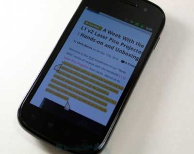 Nexus S جادوی گوگل در آستین سامسونگ 1