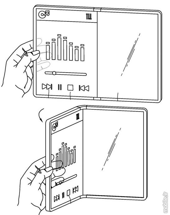 LG Transparent Foldable Phone Patent